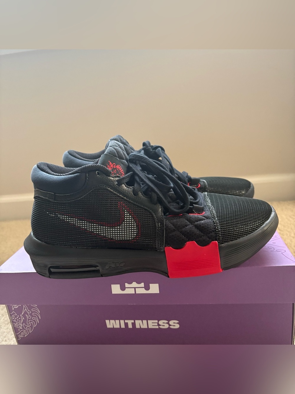 Mens Nike Lebron Witness Basketball Shoes